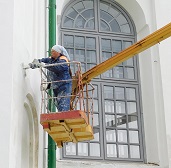 Восстановление штукатурного слоя на историческом фасаде 